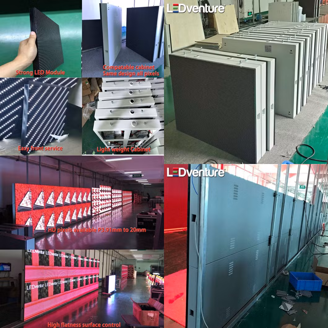 P3.91 Outdoor Digital Advertising Board LED Display Panel Manufacturer