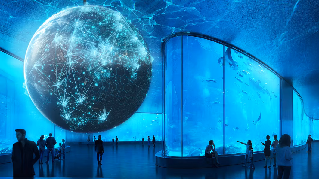 Hot Sale P8 Customized Creative 3D Sphere Indoor LED Display Screen