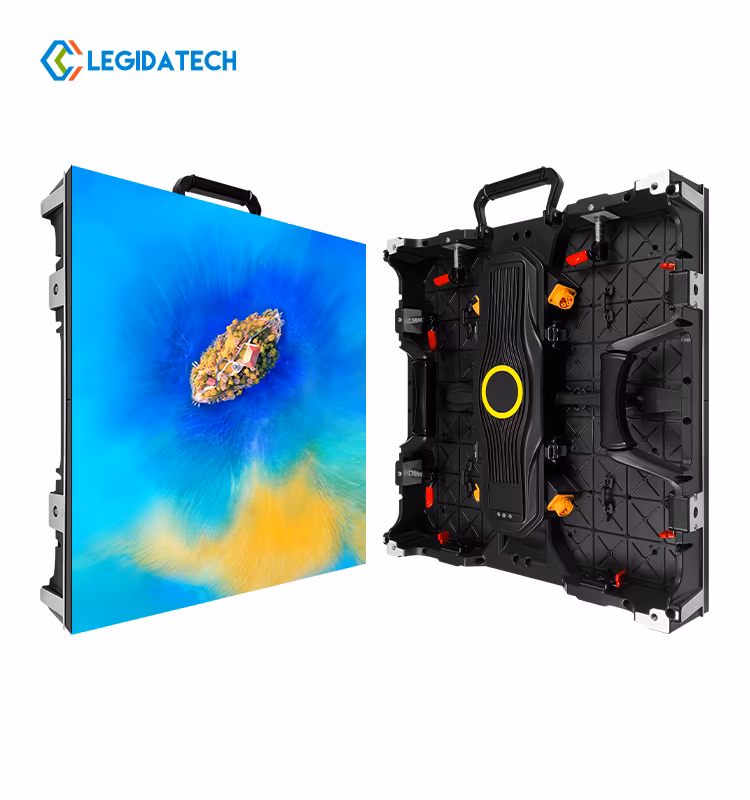 Legida Tech Full Color Indoor Outdoor Advertising Digital Flexible SMD Video Wall Rental Screen LED Display for Stage Concert Slim High Quality
