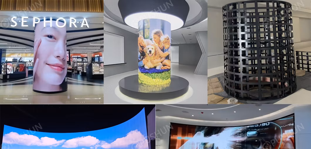 Pushunled High Brightness Customized Flexible Waterproof Soft LED Display Module