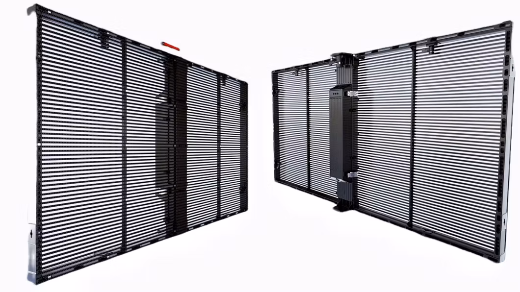High Quality Transparent Glass HD Indoor P3.91 Advertising Video Wall LED Display Screen