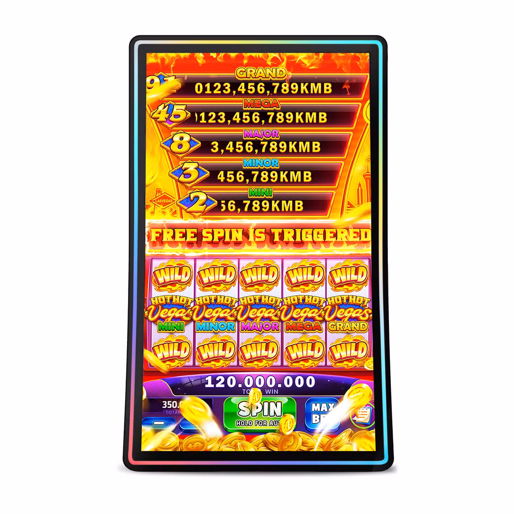 2025 New 32 Inch C-Shape Curved Touchscreen Monitor for Gaming&Casino Slot Machines