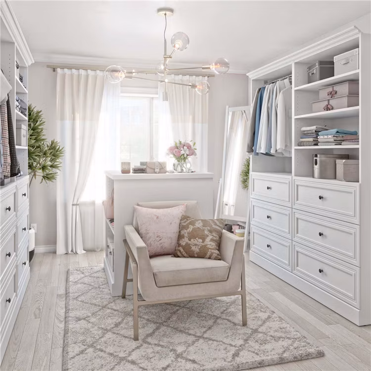 Modern Design Indoor Decorationsliding Wardrobe Office Wooden Wardrobe Cabinet