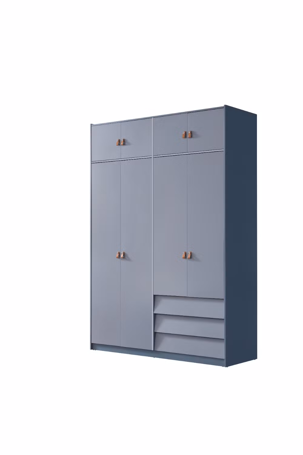 Wooden Board Type Walk in Melamine MDF MDF Wardrobe Bedroom Furniture