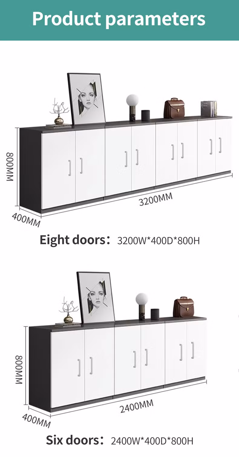 New Style White Handle Storage Wooden Furniture Kitchen Cabinet Liquor Cabinet for Dining Room
