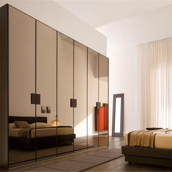 Modern Design Wardrobe Low Price MDF Classic Style Wardrobe Wardrobe with LED