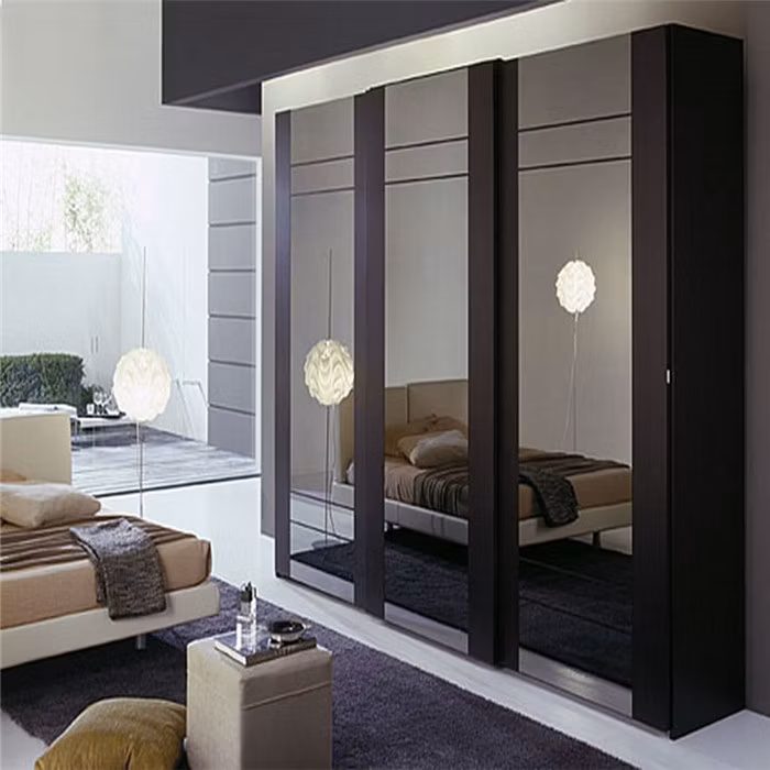 Modern Design Wardrobe Low Price MDF Classic Style Wardrobe Wardrobe with LED
