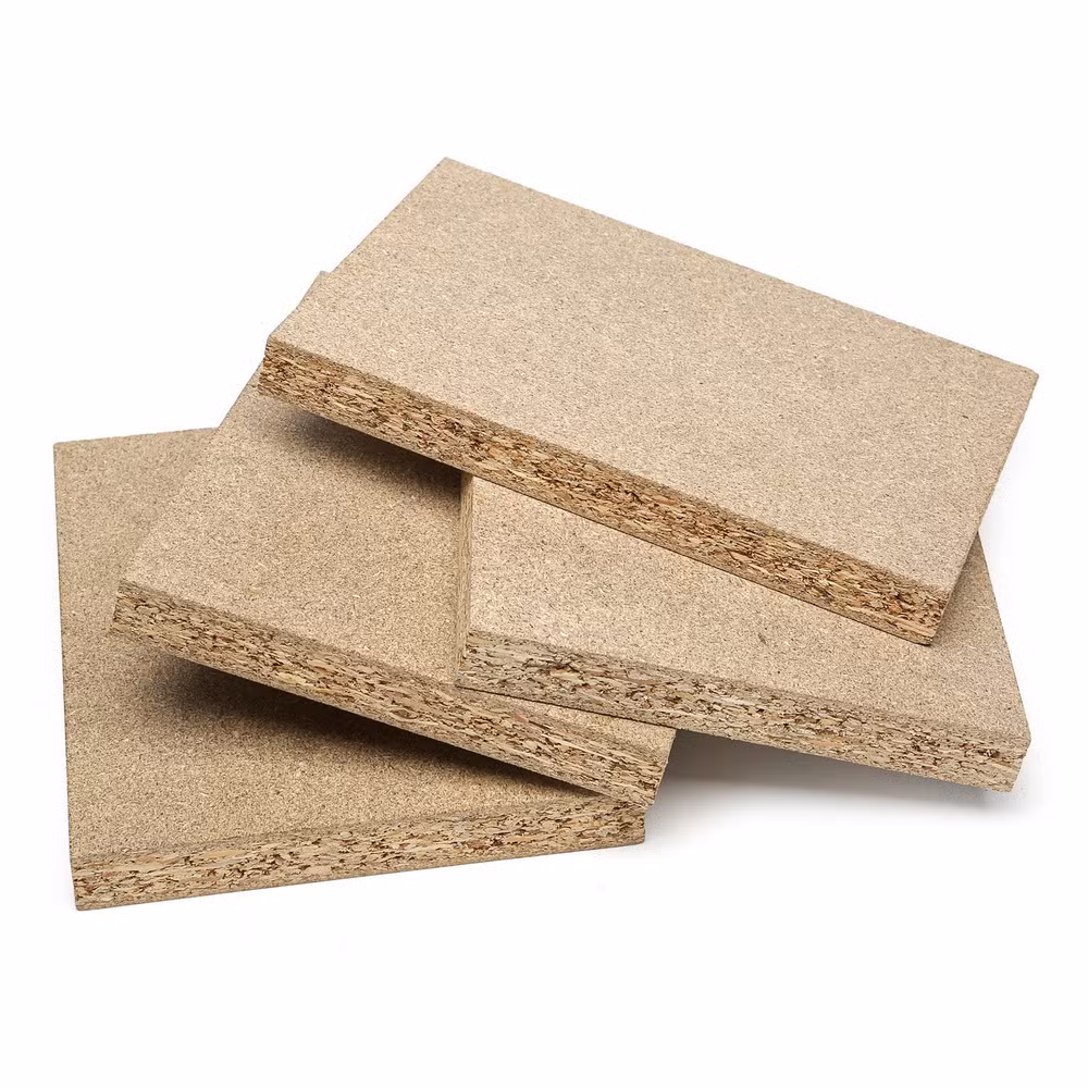 Wholesale Particle Board 2.5mm/18mm 4X8/Door Size WBP/E1 Hardwood/Chipboard/OSB/Particle Board for Furniture Board/Wardrobe