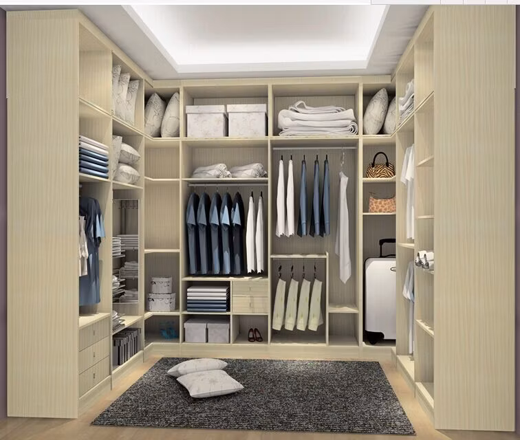 Cbmmart Home Furniture Customized Modern Metal Wooden MDF Closet for Bedroom
