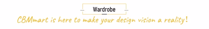 Cbmmart Modern Clothes Storage Cabinets Set Bedroom Furniture Organizer Wardrobe Walk in Closet