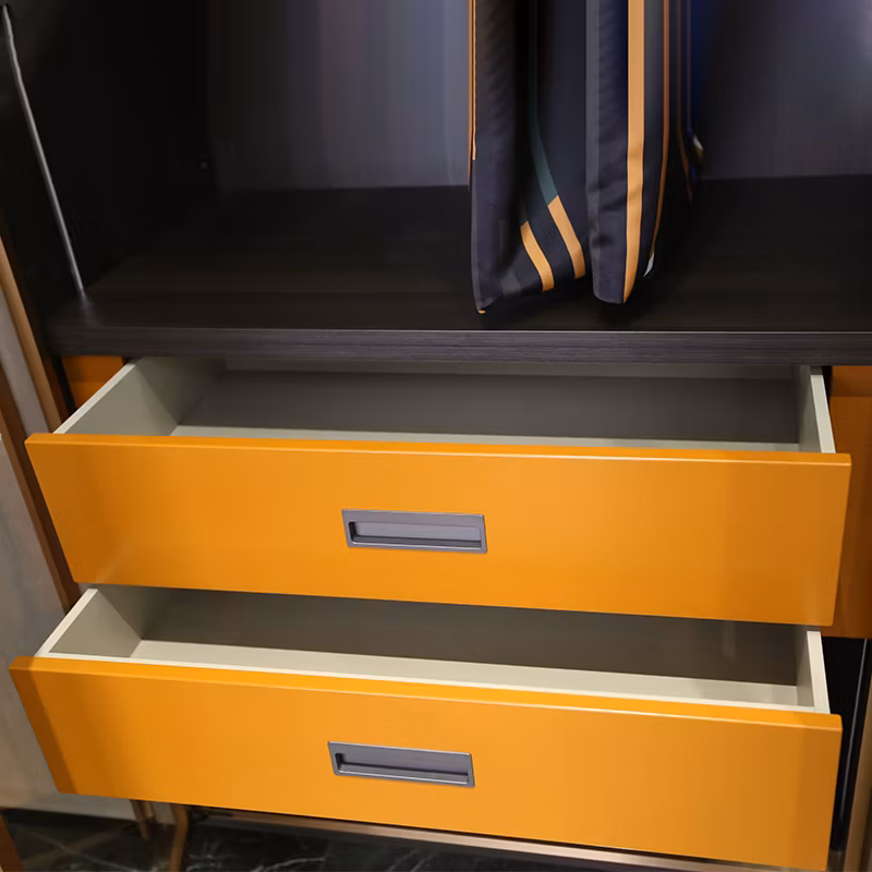 Minimalist Closet Cabinet Design Models Sliding 2 Door Single Wardrobe