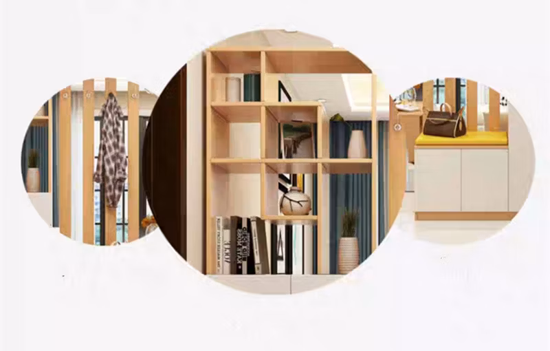 Modern Kitchen Cabinet Wooden Living Room Furniture Bedroom Wardrobe Display Shoes Rack Cabinet