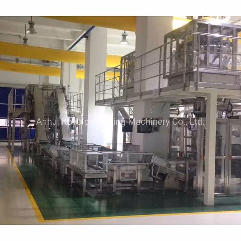 Automatic Bag-in-Bag Baler Primary and Secondary Packing Machine for Filling Bailing Packaging Sealing/Powder/Rice/Salt/Sugar/Wheat Flour/Food/Beans/Grains