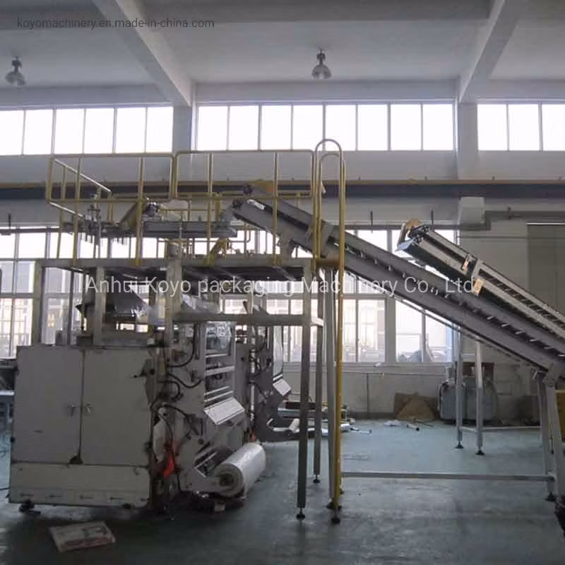 Automatic Bag-in-Bag Baler Primary and Secondary Packing Machine for Filling Bailing Packaging Sealing/Powder/Rice/Salt/Sugar/Wheat Flour/Food/Beans/Grains
