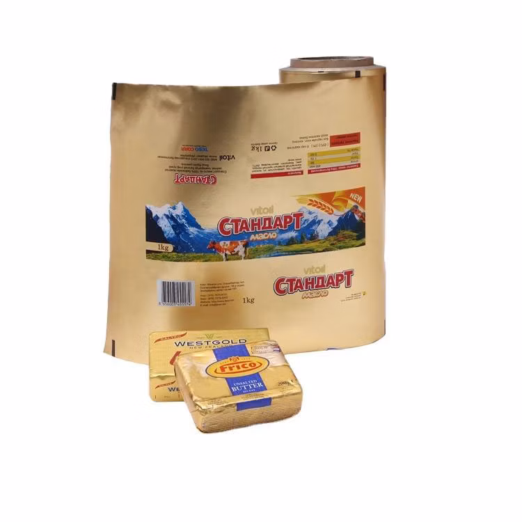Aluminium Butter Alcohol Pad Chocolate Chewing Gum Chips Tea Can Ice Cream Food Wrap Roll Foil Paper Wrap Pharmaceutical Packaging