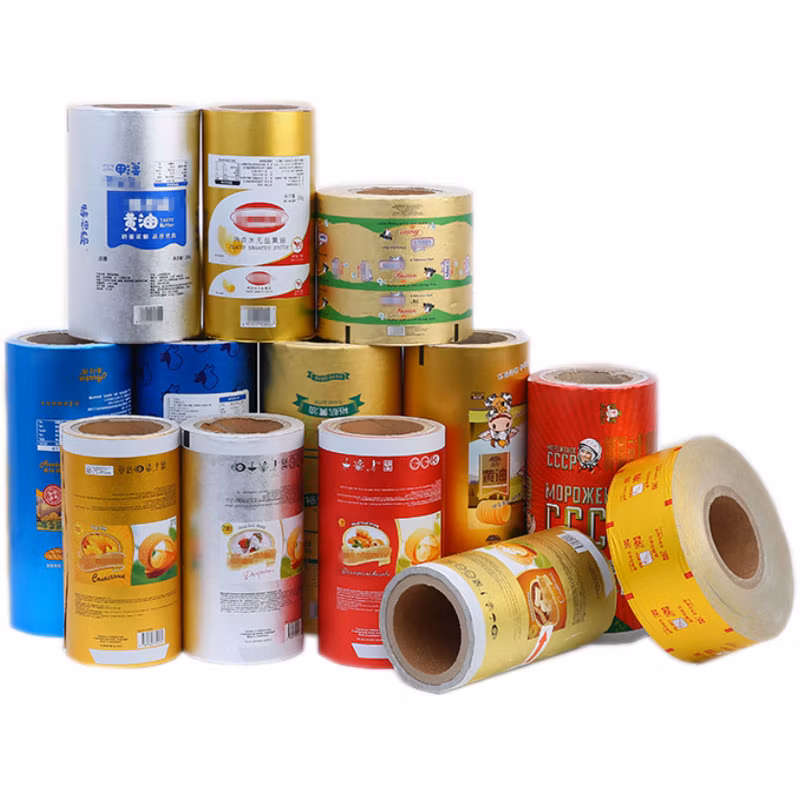 Aluminium Butter Alcohol Pad Chocolate Chewing Gum Chips Tea Can Ice Cream Food Wrap Roll Foil Paper Wrap Pharmaceutical Packaging