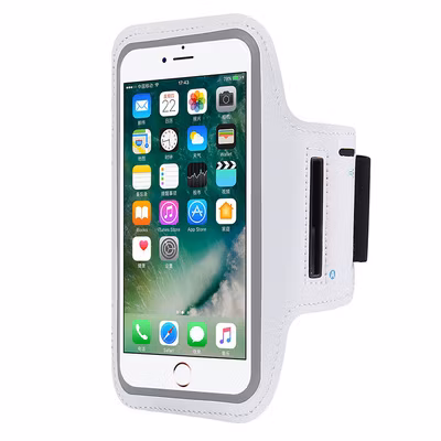Touchscreen Phone Armband, Neoprene Sports Wrist Pouch for Cycling, Running, and Outdoor Activities