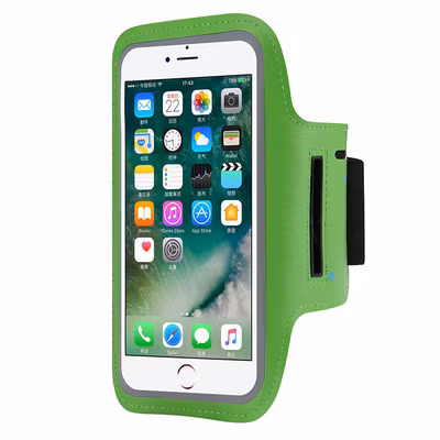 Touchscreen Phone Armband, Neoprene Sports Wrist Pouch for Cycling, Running, and Outdoor Activities