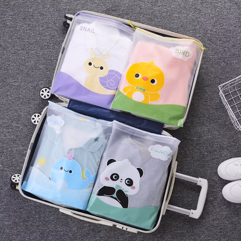 Plastic Polyethylene Nylon Rope Bags Gagging Roped Packet Corded Logo Print Pocket CPE PE Evalux Package Tied Girdle String-Laced Drawstring