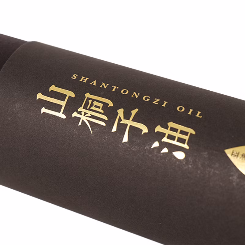 Biodegradable Round Shape Tea Packaging Tube Food Grade Cocoa Powder Paper Tube Packaging