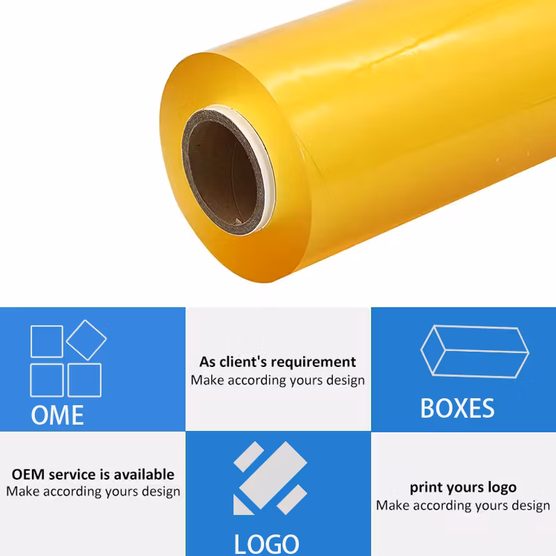 High Quality Packaging Transparent Food Grade Universal Kitchen Plastic PVC Cling Film for Bowl and Dish Cover