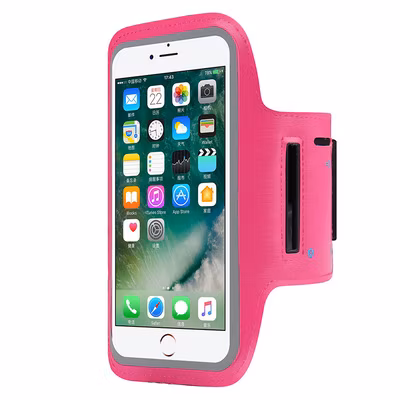 Touchscreen Phone Armband, Neoprene Sports Wrist Pouch for Cycling, Running, and Outdoor Activities