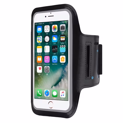 Touchscreen Phone Armband, Neoprene Sports Wrist Pouch for Cycling, Running, and Outdoor Activities