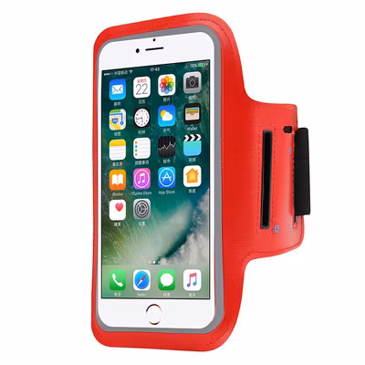 Touchscreen Phone Armband, Neoprene Sports Wrist Pouch for Cycling, Running, and Outdoor Activities