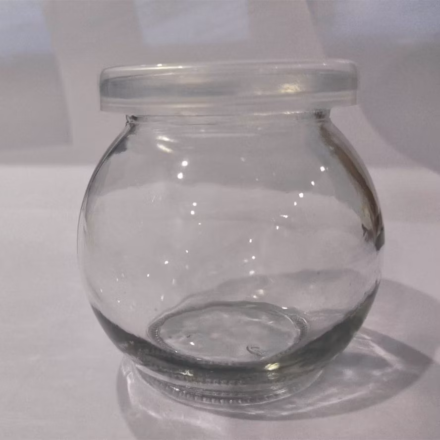 Free Sample 101-200ml Ice Cream Glass Jar Pudding Glass Bottle