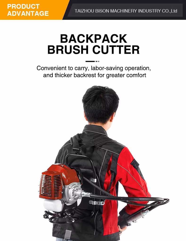 Garden Tools Backpack Power Brush Trimmer Weeder Grass Cutter
