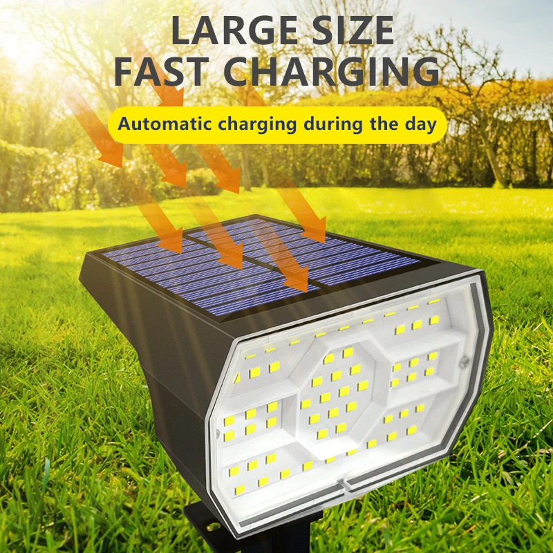 Hot Selling Waterproof Bright Solar Powered LED Solar Spot Light for Outside Garden Lawn Yard Landscape