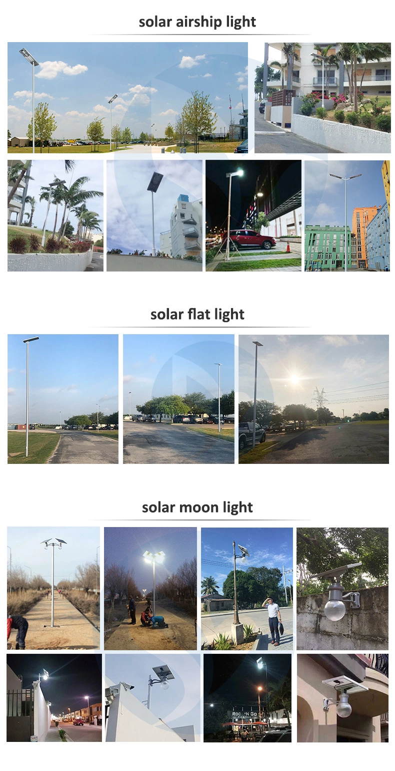 60W OEM All-in-One Integrated Outdoor Solar LED Street Light with Motion Sensor