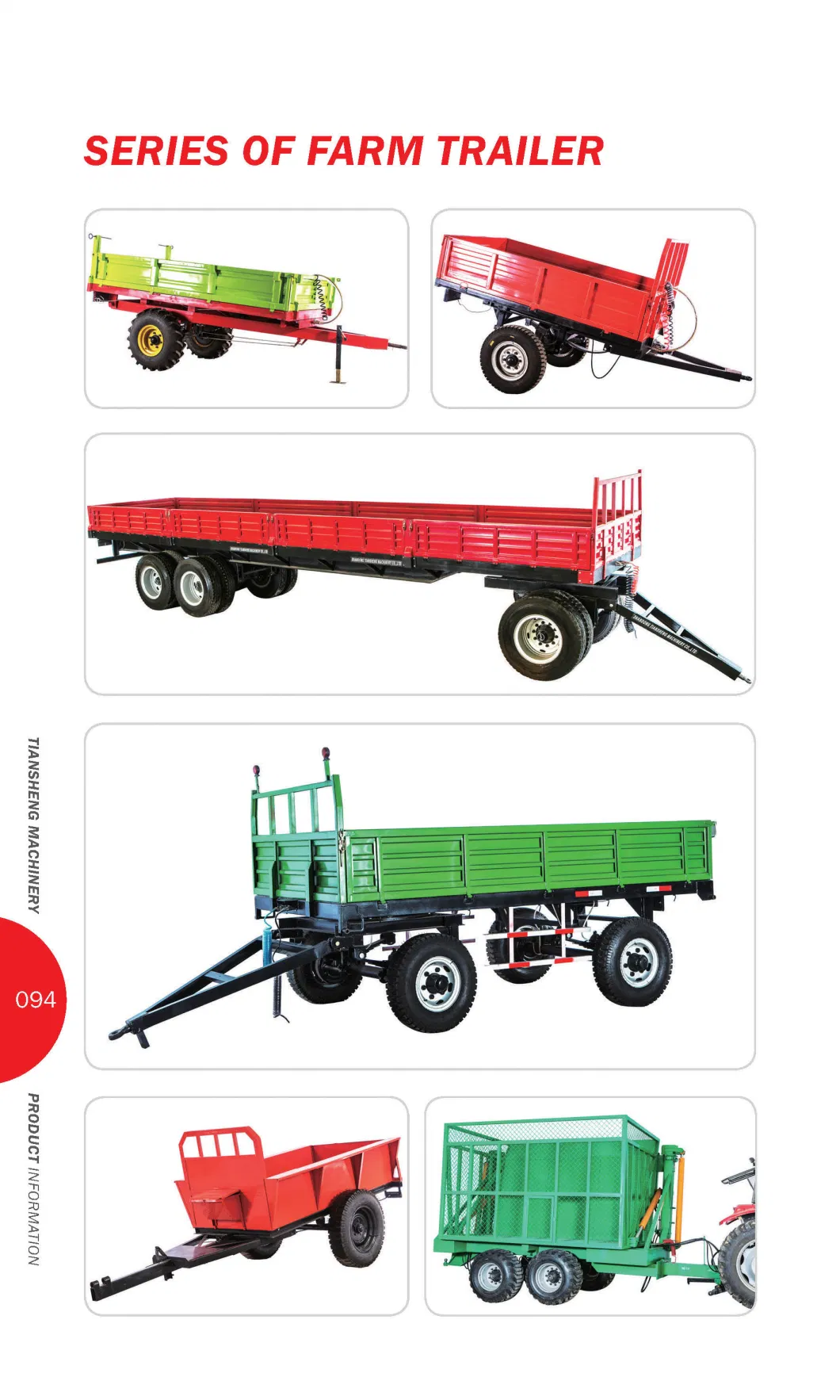 Manufecturer 3-Point Tractor Finishing Tractor Mower Square Angle Two/Double Rotary Blades Lawn Cutter Mower