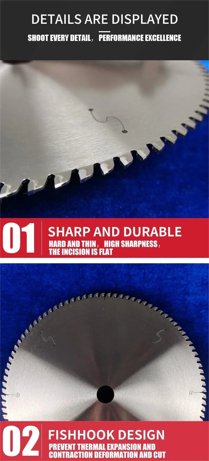 Diamond Saw Blades for Wholesale Cutting of PCD Aluminum Alloy by Diamond Saw Blade Manufacturers Are More Durable in Foreign Materials