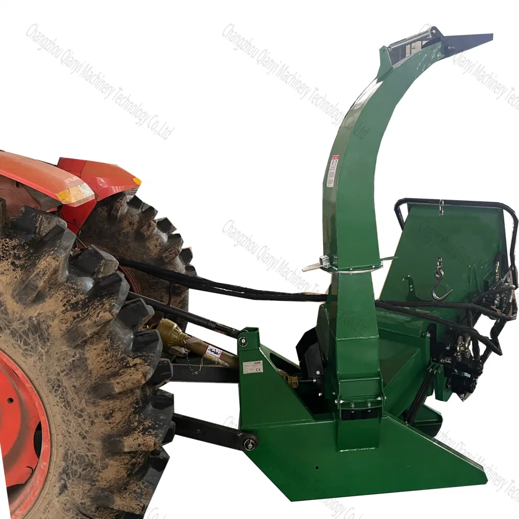 3 Point Hitch CE Approved Chinese Tractor Pto Driven Bx4262r Wood Chipper