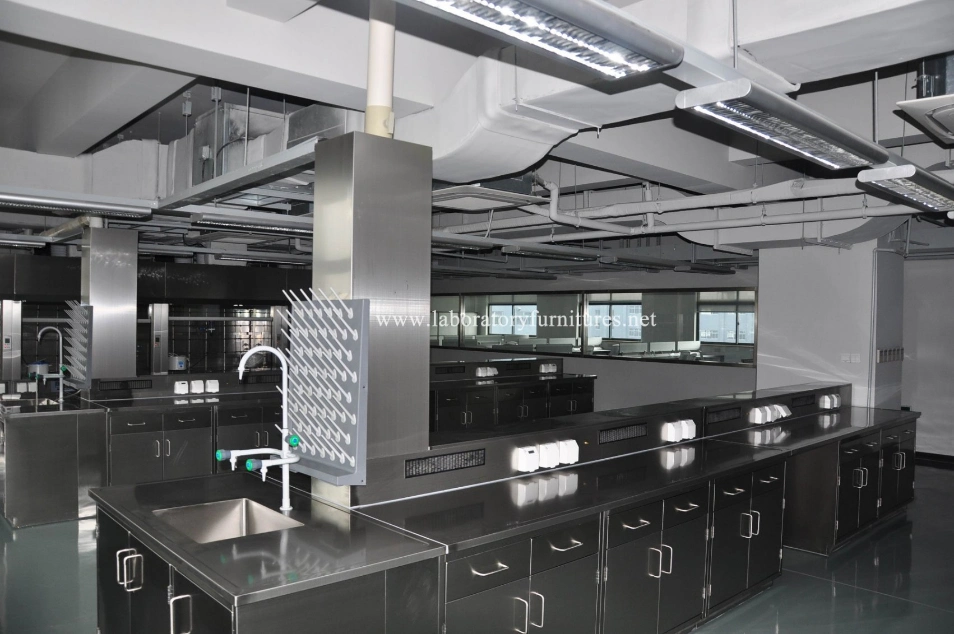 Stainless Steel Superior Quality Lab Furniture in Pharmaceutical Lab/Cleanroom Jh-Ss001