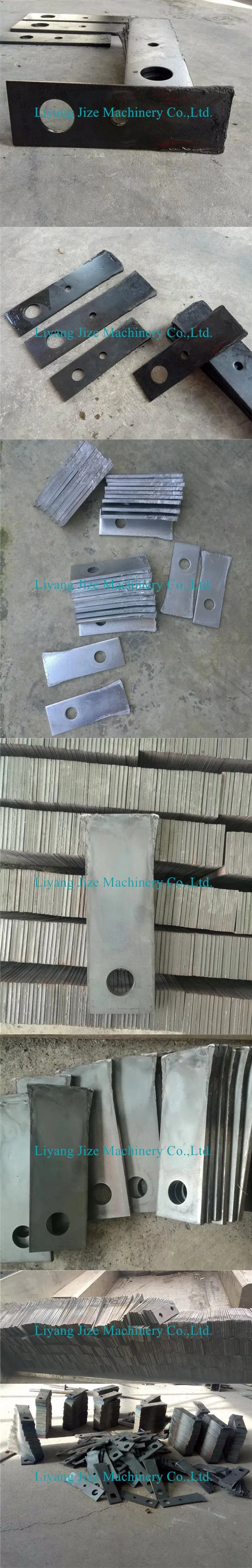 Jz Sfsp Hammer Mill Blades Grinder Machine Spare Parts Knives Hammer Beaters Hammer Blades