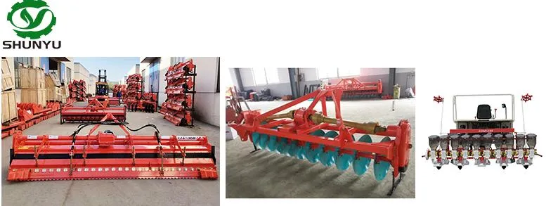 Cultivators Agricultural Mini 2.4m Bed Former Rotary Tiller