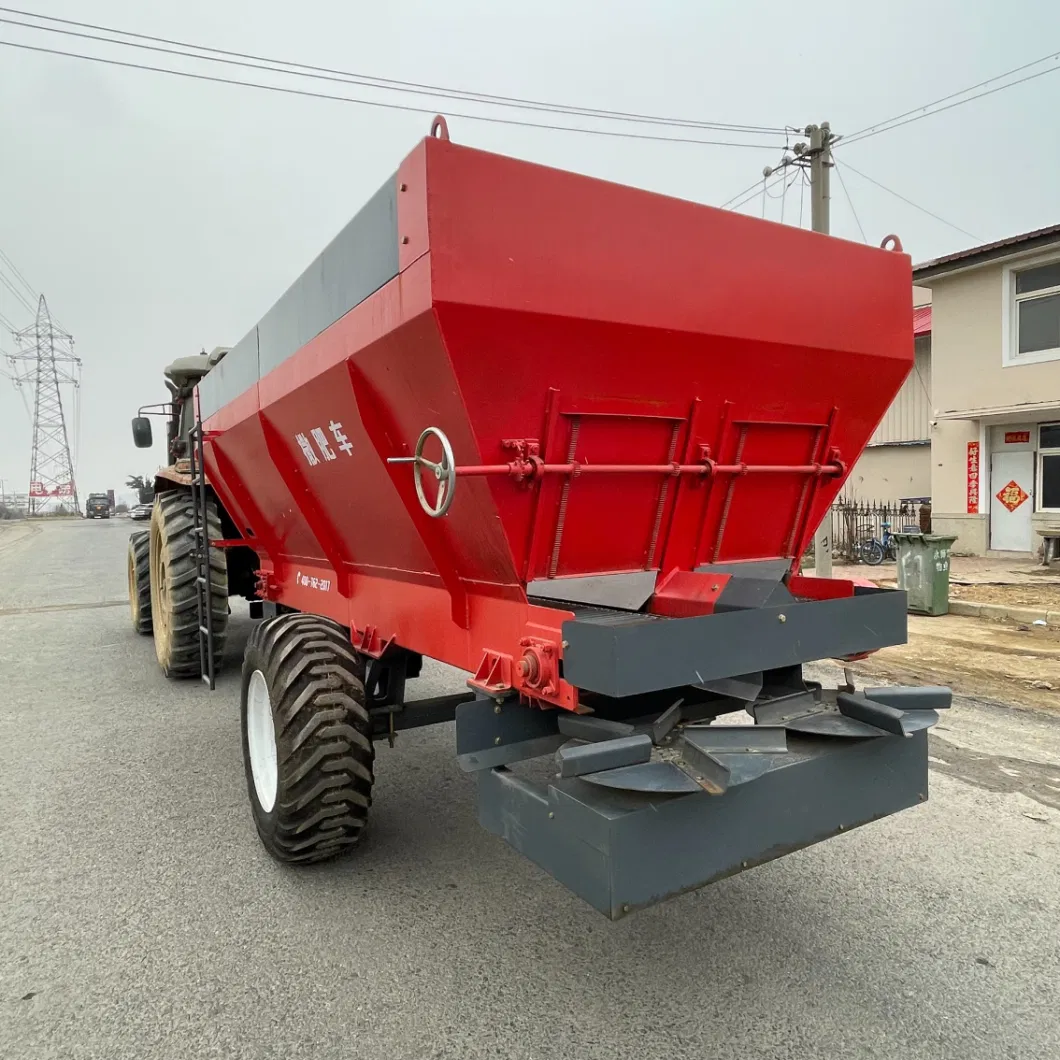 Agricultural Machinery Poultry Dung Manure Muck Solid Organic Fertilizer Spreader