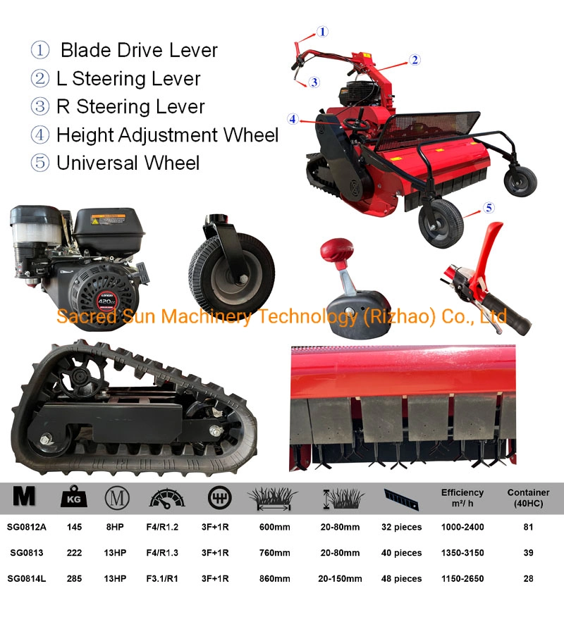 Wholesale Remoted Control Hydraulic Behind Diesel Tractor Flail Mower Hammer Blades