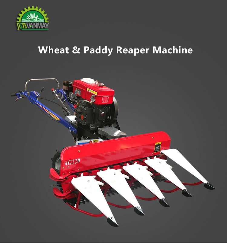 Tractor Walk Alfalfa Reaper Mini Harvester Reaper, 1.2m Width