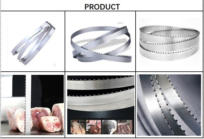 Economy and Durability Food Band Saw Blade for Cutting Meat Bone