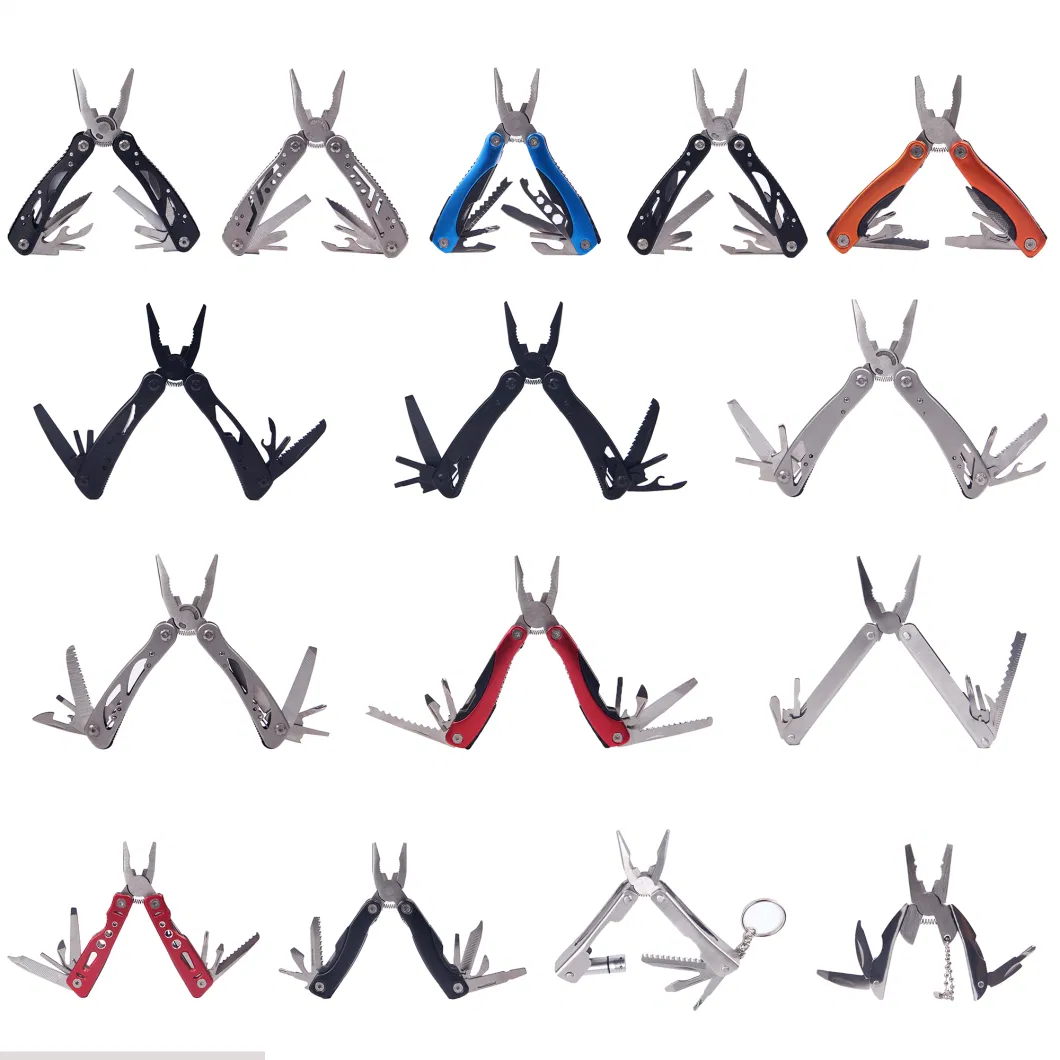 Outdoor Multi-Functional Pliers Folding Shears Swiss Knife Emergency Jackknife Camping Tool