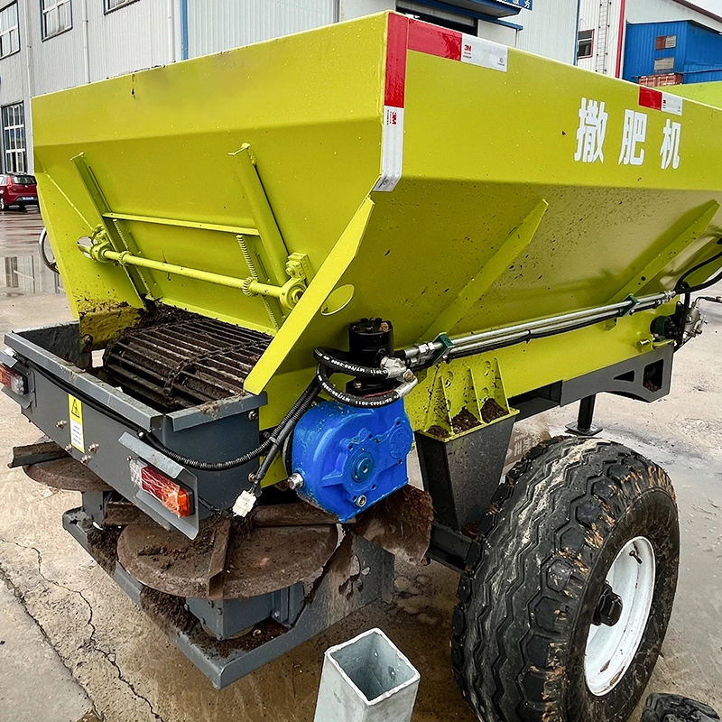 Agricultural Machinery Poultry Dung Manure Muck Solid Organic Fertilizer Spreader