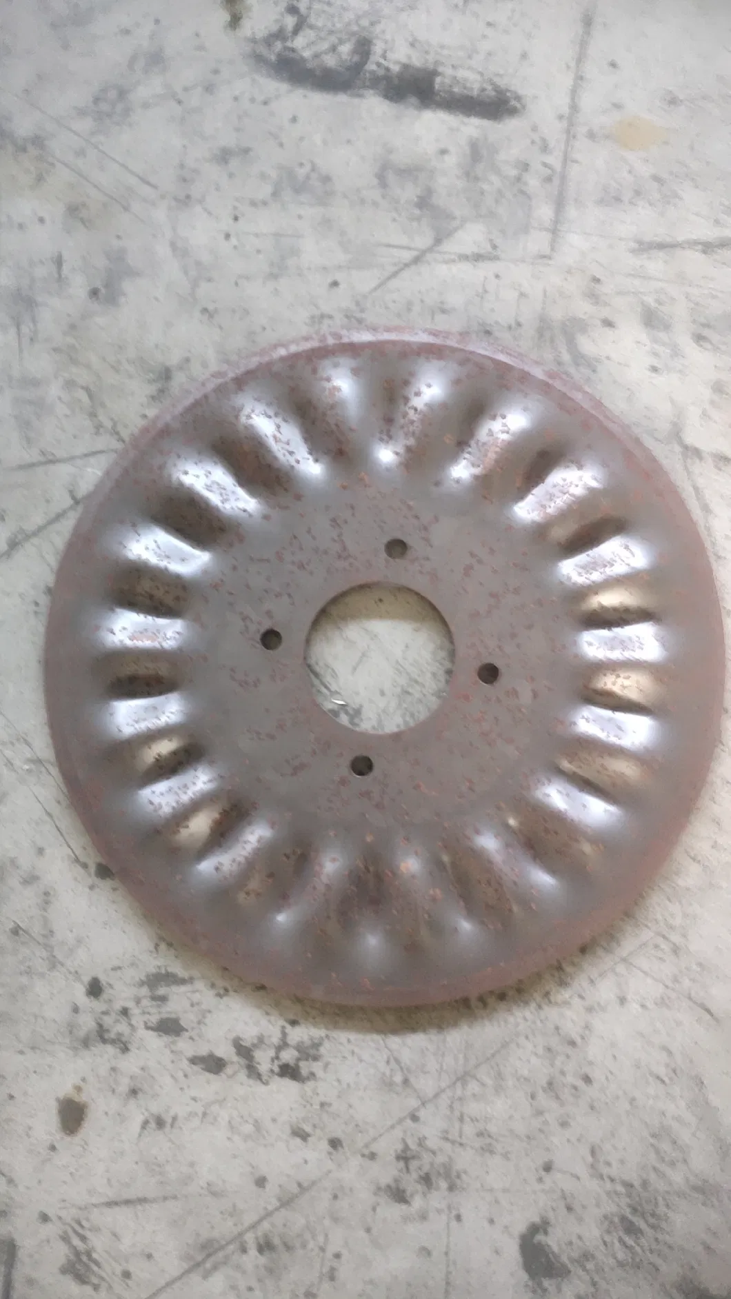 Flat Round Double-Edged Knife Disc Blades for Plough Balance Wheel Flat Disc Blades Plough Tail Wheels Parts Agriultural Harrow Discs Plow Disk Parts