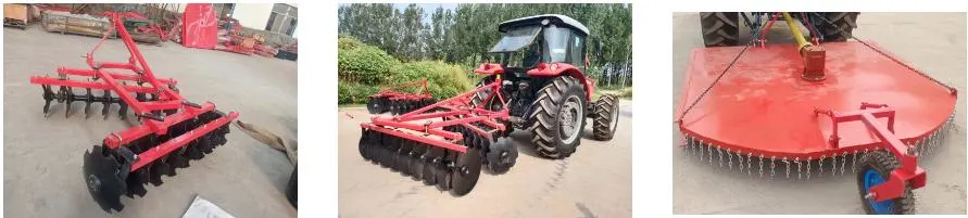 High-Productivity Factory Price 3-Point Linkage Tractor Mower Square Angle Rotary Blades Lawn Cutter Mower