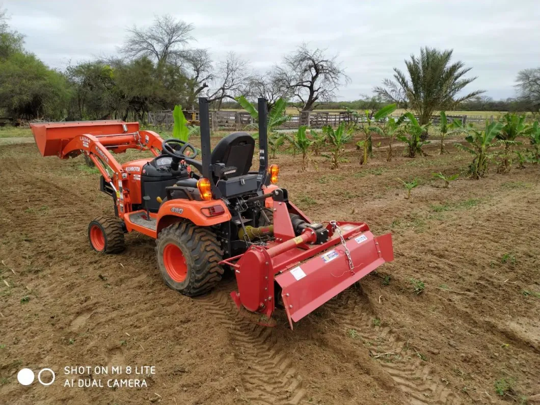 Best Quality Pto 3-Point Rotary Tiller Cultivator with Best Blades