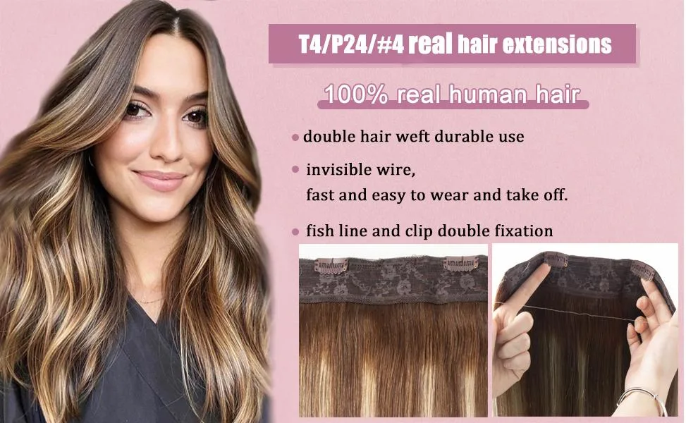 Deluxe Premium Human Hair Flip Virgin Full Cuticle Aligned Thickness No Mix Blonde Remy Flip Flip in Hair Extensions All Types