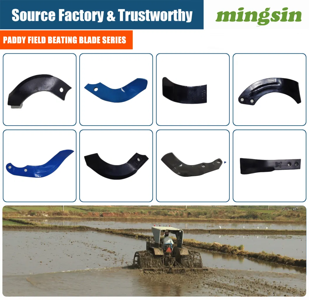 Rotary Spare Parts Power Tiller Cultivator Blades for Agriculture Machines