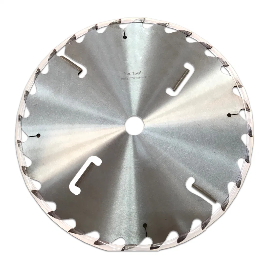 Tct Circular Cutting Disc Saw Blade with Raker for Cutting Timber Wood